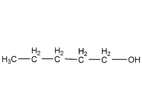 1-戊醇結(jié)構(gòu)式