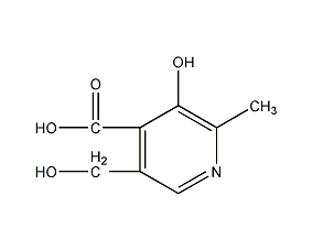 4-吡哆酸結構式